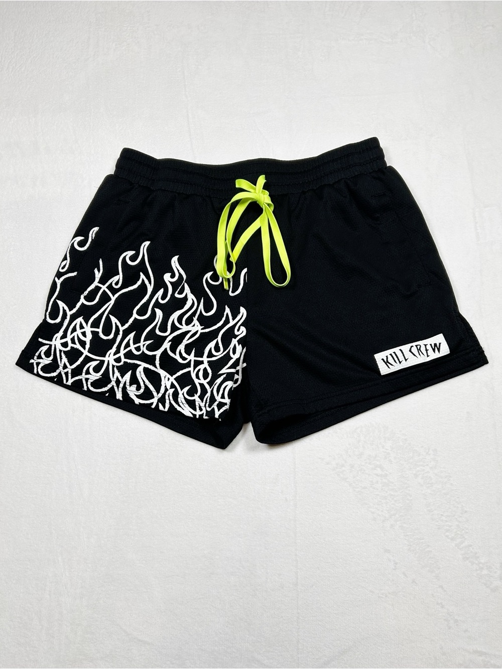 KILL CREW Muay Thai Flame Shorts XL Athletic Workout Outdoor